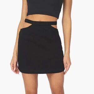 WeWoreWhat Cut Out comfort stretch skirt